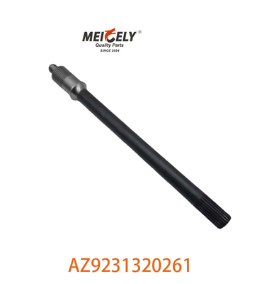 Taille standard AZ9231320261 Arbre de conduite pour SINOTRUK Howo AZ9761321010 en aluminium