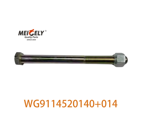 L'origine WG9114520140+014 Appliquer pour HOWO Plaque d'acier avant boulon central