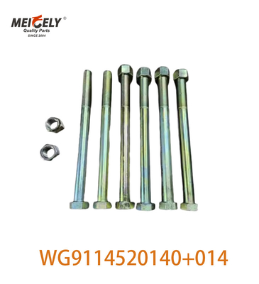 L'origine WG9114520140+014 Appliquer pour HOWO Plaque d'acier avant boulon central