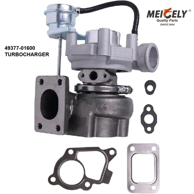 TD04L-10T Turbocompresseur Turb 49377-01600 49377-01601 6205-81-8270 Compatible avec le PC130-6 de Komatsu et le PC130-7