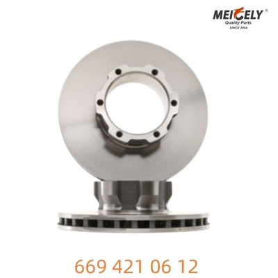 Acier forgé 669 421 06 12 Disque de frein résistance inégalée Pour Mercedes-Benz