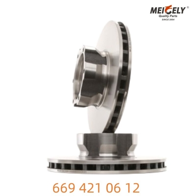 Acier forgé 669 421 06 12 Disque de frein résistance inégalée Pour Mercedes-Benz