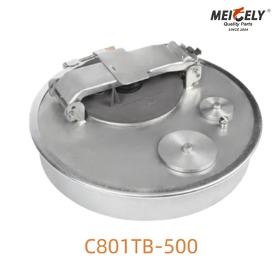 C801TB-500 Couvercle de conduit en fer forgé à boucle en fonte Le produit d'étanchéité idéal pour les camions-citernes