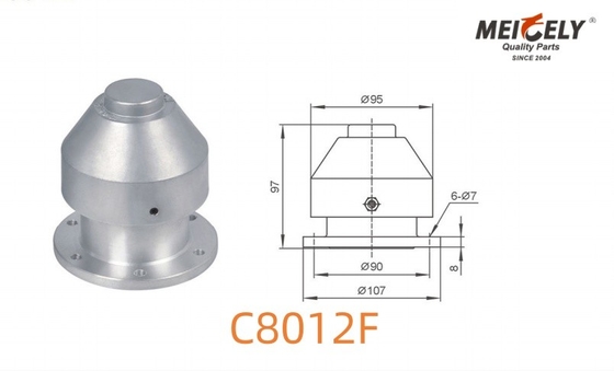 C8012F Type de bride extérieure soupape de ventilation en acier inoxydable soupape d'échappement PV