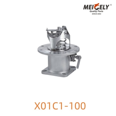 X01C1-100 Système d'étanchéité sécurisé de la soupape inférieure du camion-citerne en acier inoxydable