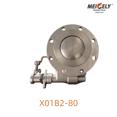 X01B2-80 Valve de pied à débit propre Solution ultra hygiénique pour les opérations de camions-citernes