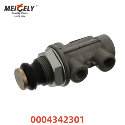 Valve de freinage à air 0004341001 0004342301 Valve de réglage de vanne à boutons pour camions