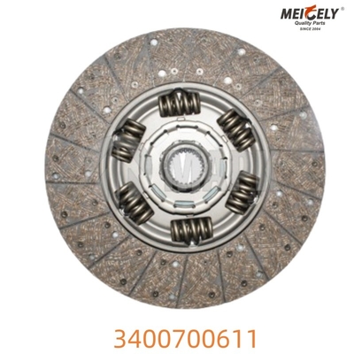 3400700611 Disque d'embrayage pour Scania haute qualité et ajustement précis