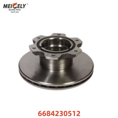 Pièces détachées Disques de freinage Rotor de frein 6684230512 6684230312 Pour camion Mercedes Benz