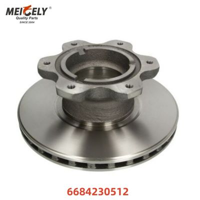 Pièces détachées Disques de freinage Rotor de frein 6684230512 6684230312 Pour camion Mercedes Benz