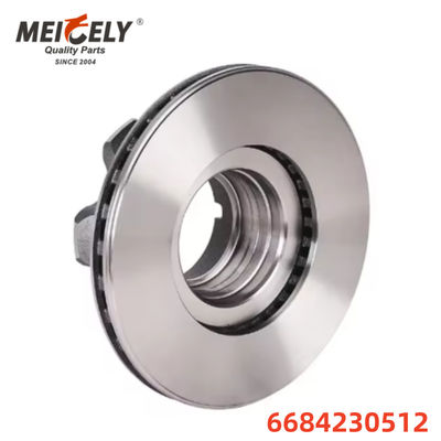Pièces détachées Disques de freinage Rotor de frein 6684230512 6684230312 Pour camion Mercedes Benz
