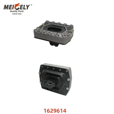 Support moteur enduit d'oxyde noir 1629614 pour la réduction des vibrations du moteur automobile pour camion
