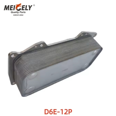 Pièces de rechange pour excavatrice de haute qualité Refroidisseur d'huile moteur D6E-12P 04254427 Pour Couvercle Core Assy