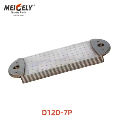 Refroidisseur d'huile moteur de pièces d'excavatrice de haute qualité D12D-7P 20700516 20712461 20745961 1675774