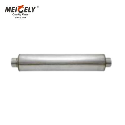 Muffler d'échappement pour camions Mack 2ME3140M   9 pouces de design rond 51 pouces de longueur silencieux en acier aluminiumé