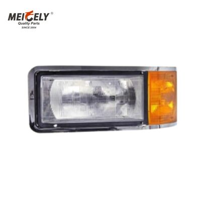 Assemblage de phares standard OEM avec lentille en polycarbonate résistante aux chocs pour l'installation plug-and-play sur les camions lourds Mack