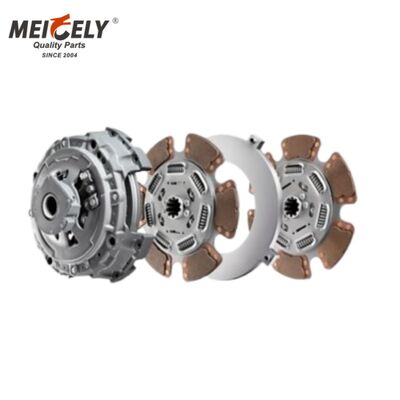 Assemblage d'embrayage lourd standard OEM avec revêtements de friction en céramique pour camions Mack