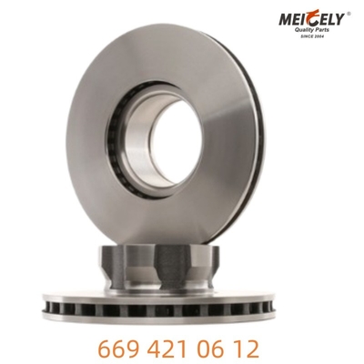Acier forgé 669 421 06 12 Disque de frein résistance inégalée Pour Mercedes-Benz