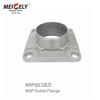 Anciliaires de réservoirs BSP Flange de sortie / capuchon antipoussière / assemblage de liaisons fusibles pour camion-citerne